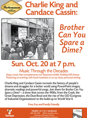 Charlie King & Candace Cassin/Brother Can You Spare a Dime?