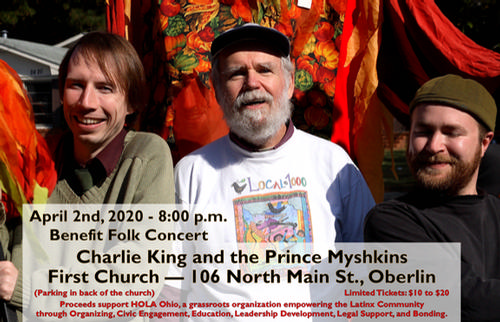 Charlie King & The Prince Myshkins in Concert