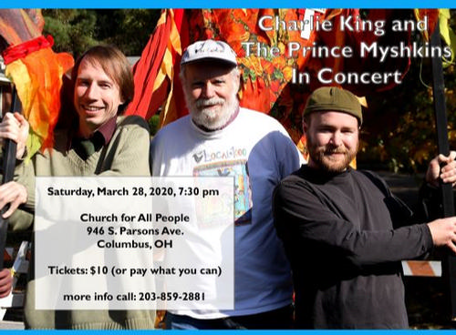 Charlie King & The Prince Myshkins in Concert
