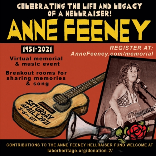 Celebrating the Life of Anne Feeney