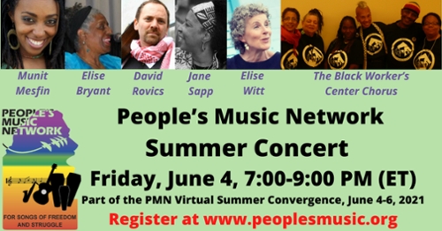 People's Music Network Summer Concert