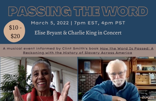 Passing the Word: Elise Bryant & Charlie King in Concert