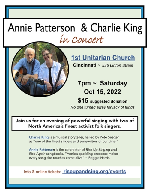 Annie Patterson/Charlie King - Cincinnati