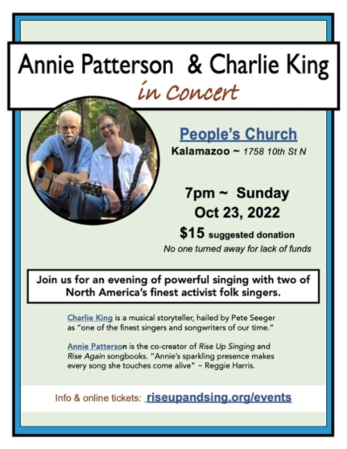 Annie Patterson & Charlie King - Kalamazoo